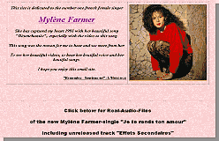 Mario's Myl&egrave;ne Farmer Page